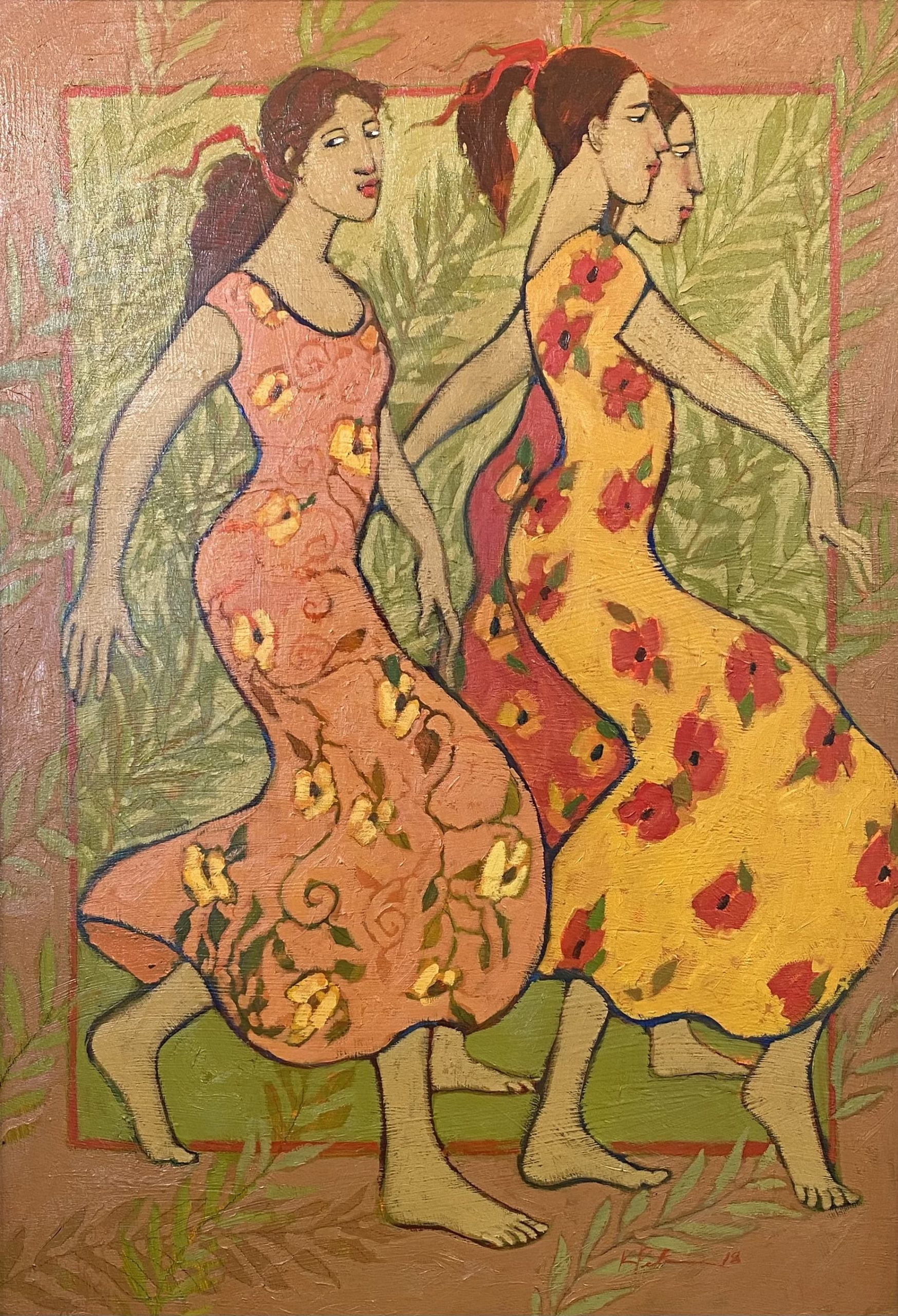 Flower Girls Painting