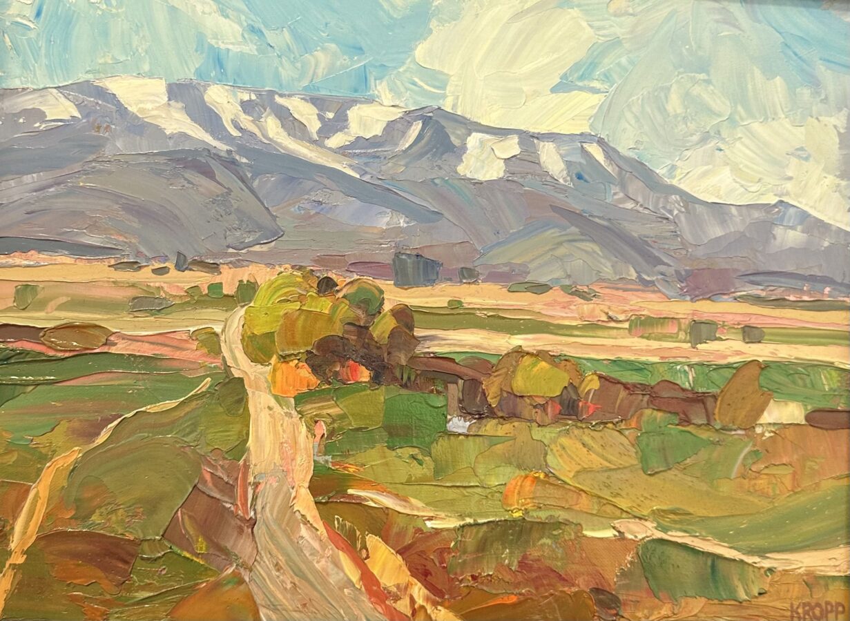 Steve Kropp - “Snowcapped Wellsville” - 12